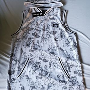 MAN ECKO SLEVELESS HOODIE, SIZE: MEDIUM, COLOR: WH